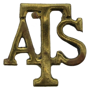 WW2 Auxiliary Territorial Service ATS Shoulder Title
