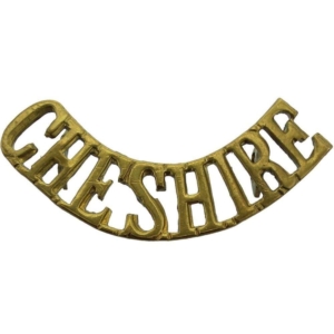 WW1 Cheshire Regiment Shoulder Title