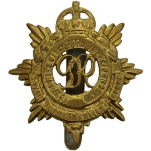 WW2 Royal Army Service Corps (George VI) RASC Cap Badge