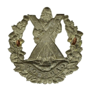 WW2 Queens Own Cameron Highlanders Regiment Cap Badge