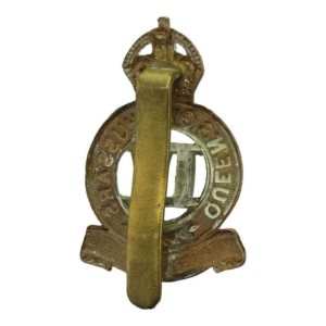 WW1 4th Queens Own Hussars Regiment Queen's Cap Badge