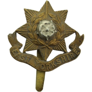 WW1 East Yorkshire Regiment Cap Badge