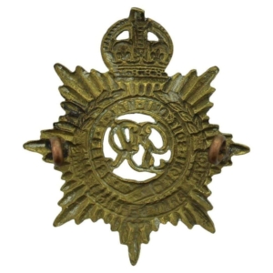 WW2 Royal Army Service Corps (George VI) RASC Cap Badge - LUGS VERSION