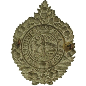 EARLY PATTERN Argyll and Sutherland Highlanders Regiment NON-VOIDED Cap Badge