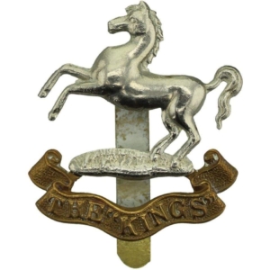 WW1 Kings Liverpool Regiment (King's) Cap Badge - FIRST PATTERN
