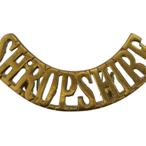 WW1 Kings Shropshire Light Infantry KSLI Regiment King's Shoulder Title