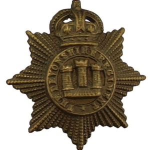 Devonshire Regiment Collar Badge