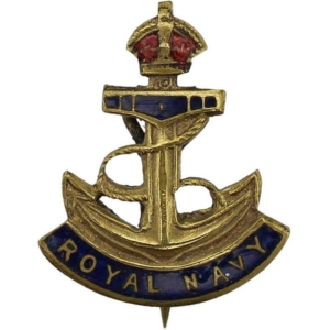 WW1 British Royal Navy Sweetheart Brooch