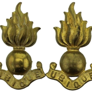 WW1 Royal Engineers Corps Collar Badge PAIR