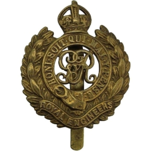 WW1 Royal Engineers Corps (George V) Cap Badge