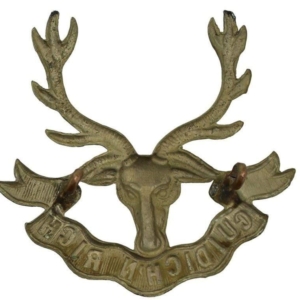 WW2 Seaforth Highlanders Regiment Cap Badge 2X LUGS VERSION