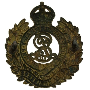 EDWARDIAN Royal Engineers Corps (Edward VII) Cap Badge