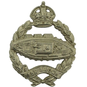 WW2 Royal Tank Regiment Cap Badge