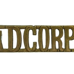 Royal Army Dental Corps RADC Dentist Shoulder Title (FIRST PATTERN)