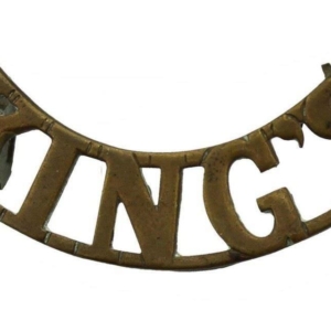 Kings Liverpool Regiment (King's) Shoulder Title