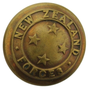 WW1 New Zealand Army Forces NZEF Corps Button - 24mm