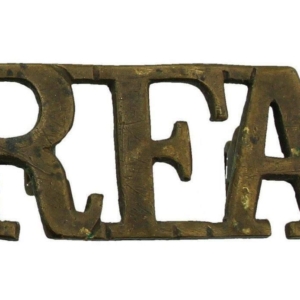 WW1 Royal Field Artillery RFA Shoulder Title