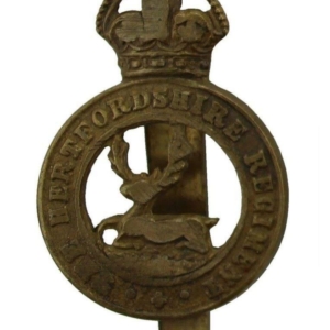WW1 Hertfordshire Regiment Cap Badge
