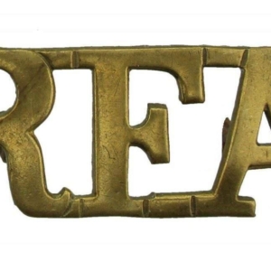 WW1 Royal Field Artillery RFA Shoulder Title