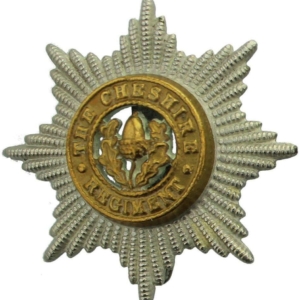 WW2 Cheshire Regiment Cap Badge