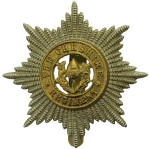 WW2 Cheshire Regiment Cap Badge