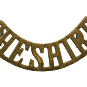 WW1 Cheshire Regiment Shoulder Title