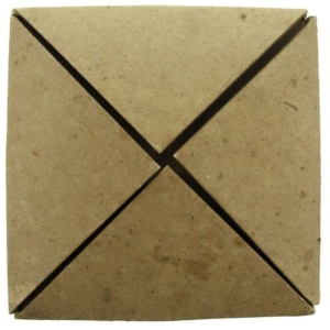 WW1 Death Penny / Memorial Plaque Cardboard Issue Envelope Cover