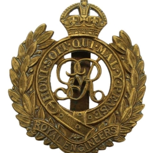 WW1 Royal Engineers Corps (George V) Cap Badge