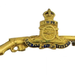 WW1 Royal Artillery Regiment Sweetheart Brooch