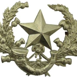 WW1 The Cameronians (Scottish Rifles) Regiment Cap Badge