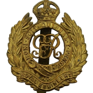 WW1 Royal Engineers Corps (George V) Cap Badge