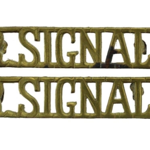 WW2 Royal Corps of Signals RCOS Shoulder Title