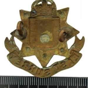 WW1 East Surrey Regiment Cap Badge - LUG VERSION