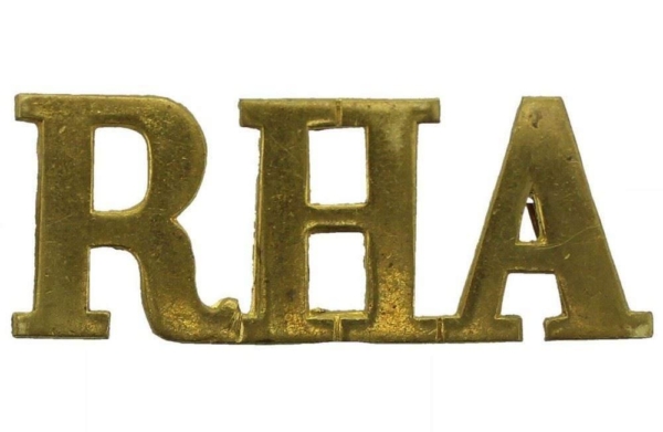 WW1 Royal Horse Artillery Regiment RHA Shoulder Title - British ...