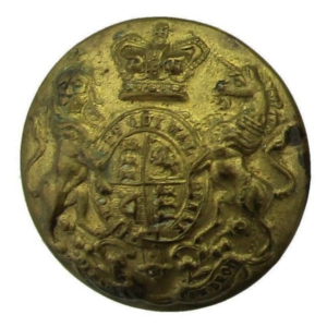 VICTORIAN General Service Corps Tunic Button QVC - 24mm