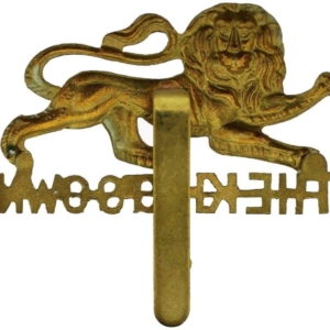 WW1 Kings Own Royal Lancaster Regiment King's Cap Badge