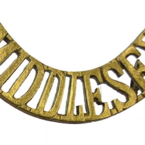 WW1 Middlesex Regiment Shoulder Title