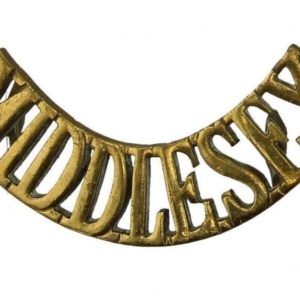 WW1 Middlesex Regiment Shoulder Title