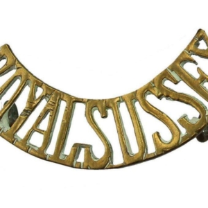 WW1 Royal Sussex Regiment Shoulder Title