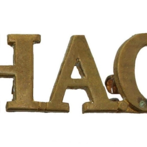 WW1 Honourable Artillery Company HAC Shoulder Title