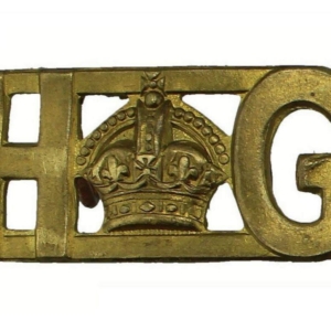 WW2 Home Guard HG Shoulder Title