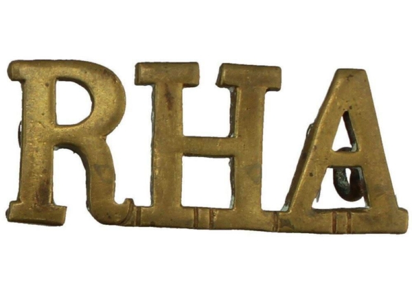 WW1 Royal Horse Artillery Regiment RHA Shoulder Title - British ...
