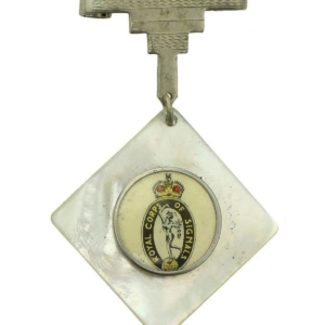 WW2 Royal Corps of Signals RCOS Sweetheart Brooch