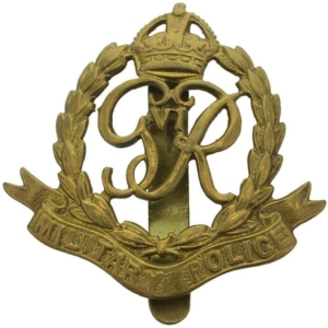 WW2 Royal Military Police Corps RMP Cap Badge (George VI)