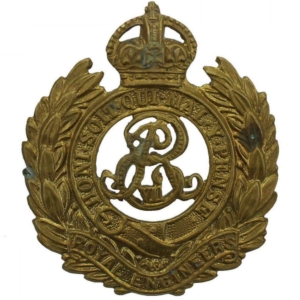 EDWARDIAN Royal Engineers Corps (Edward VII) Cap Badge
