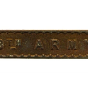 WW2 8TH ARMY Clasp Bar for Africa Star Campaign Medal