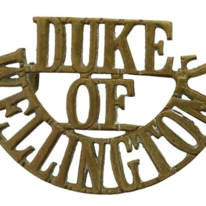 WW1 Duke of Wellingtons West Riding Regiment Shoulder Title