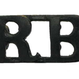 WW1 Rifle Brigade (Prince Consort's Own) Regiment Shoulder Title