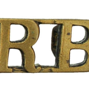 WW1 Rifle Brigade (Prince Consort's Own) Regiment Shoulder Title