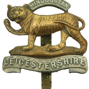 WW1 Leicestershire Regiment Cap Badge